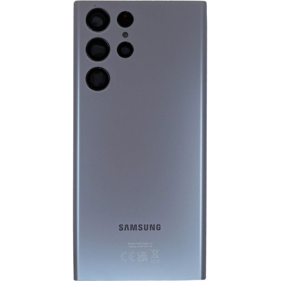 Samsung S908B Galaxy S22 Ultra Battery Cover Graphite (Service Pack) - (GH82-27457E)