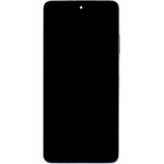 Xiaomi Lcd Display + Touch Unit + Front Cover For Redmi Note 9 Pro 5G Black (Service Pack) - (56000E0J1700)