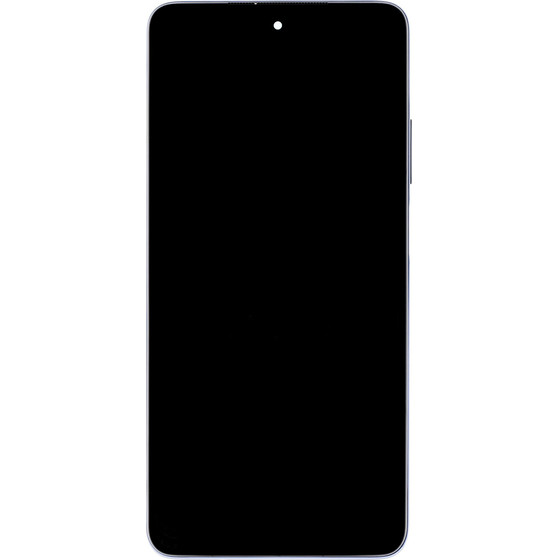 Xiaomi Lcd Display + Touch Unit + Front Cover For Redmi Note 9 Pro 5G Black (Service Pack) - (56000E0J1700)