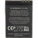 Compatible BL-4B Battery For Nokia 800mAh Li-Ion OEM - (57983120923)