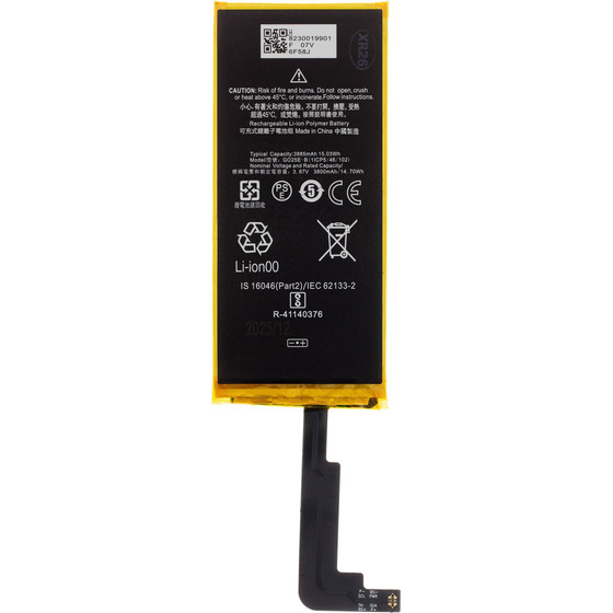 Compatible G025E-B Google Pixel 4a 5G Battery 3885mAh Li-Pol OEM - (57983129363)