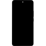 Compatible Lcd Display + Touch Unit + Front Cover For Poco M7 Pro 5G Black OEM - (57983128045)