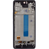 Compatible Lcd Display + Touch Unit + Front Cover For Samsung A536B Galaxy A53 5G Black OEM - (57983128297)