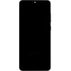 Compatible Lcd Display + Touch Unit + Front Cover For Samsung G988 Galaxy S20 Ultra Cosmic Black OEM - (57983129350)
