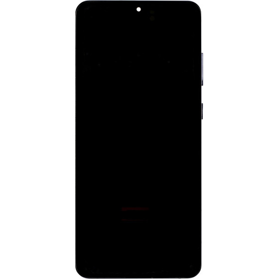 Compatible Lcd Display + Touch Unit + Front Cover For Samsung G988 Galaxy S20 Ultra Cosmic Black OEM - (57983129350)