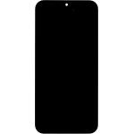 Compatible Lcd Display + Touch Unit + Front Cover For Samsung M155 Galaxy M15 5G Black OEM - (57983128394)