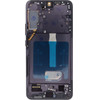 Compatible Lcd Display + Touch Unit + Front Cover For Samsung S906B Galaxy S22+ Phantom Black OEM - (57983125925)