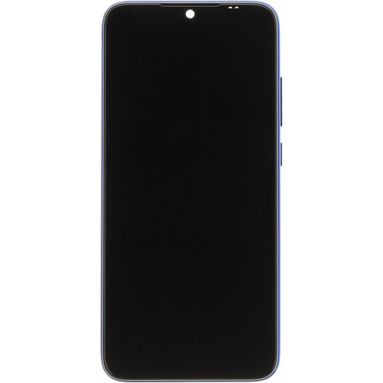 Compatible Lcd Display + Touch Unit + Front Cover For Xiaomi Redmi Note 7 Blue OEM - (2446462)