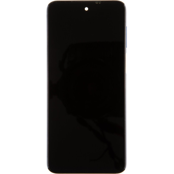 Compatible Lcd Display + Touch Unit + Front Cover For Xiaomi Redmi Note 9 Pro/9S/9 Pro Max Interstellar Gray OEM - (2453773)