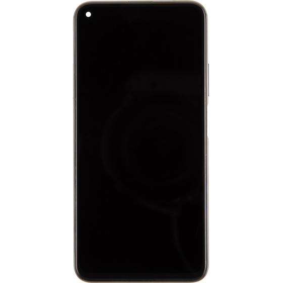 Compatible Lcd Display + Touch Unit + Front Cover Huawei Nova 5T Black OEM - (2450227)