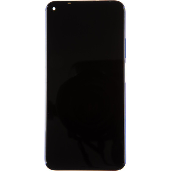 Compatible Lcd Display + Touch Unit + Front Cover Huawei Nova 5T Purple OEM - (2450228)