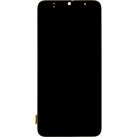 Compatible Lcd Display + Touch Unit + Front Cover Samsung A705 Galaxy A70 Black OEM - (57983118871)