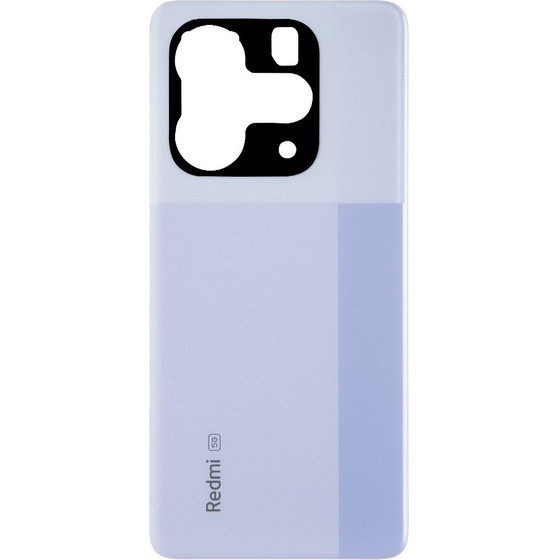 Compatible Xiaomi Redmi Note 14 5G Battery Cover Lavender Purple OEM - (57983125405)