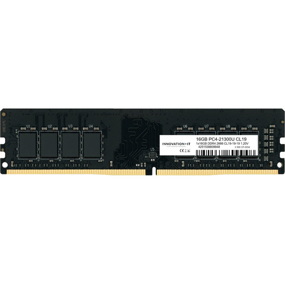 Innovation It 2666 16GB CL19-19-19 1.20V Ld 8-Chip - (Inno16G26662GS)