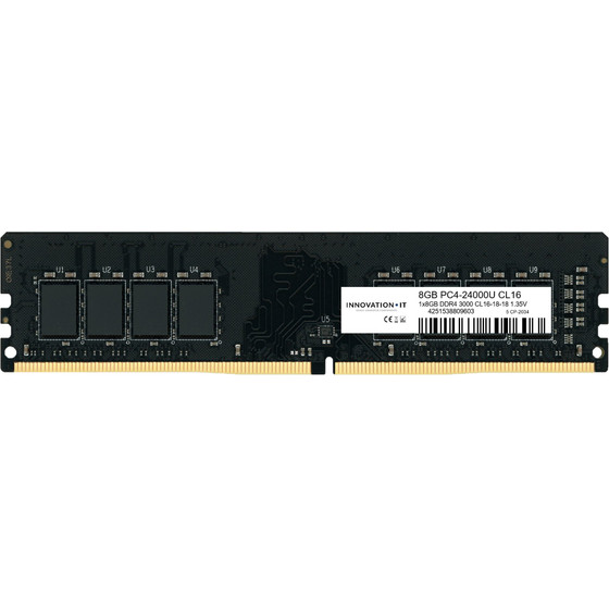 Innovation It 3000 8GB Cl 16 1,35V - (Inno8G3000s)