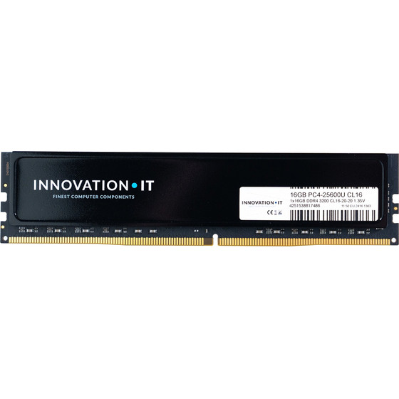 Innovation It 3200 16GB CL16 1.35V With Heatspreader (CL16-20-20) - (4251538817486)