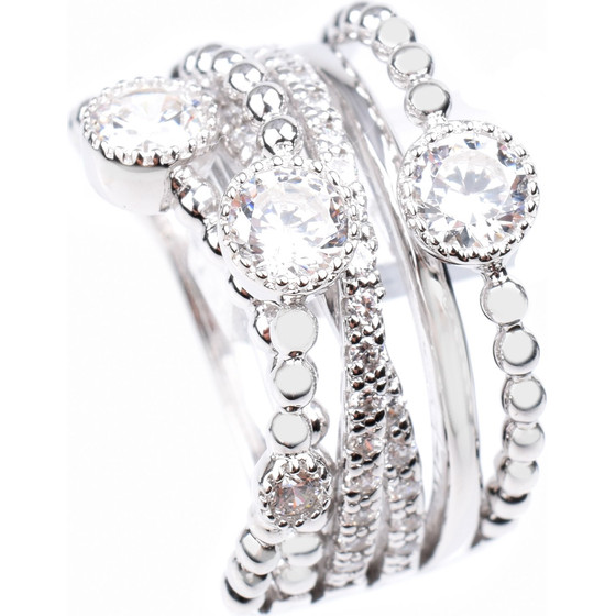 DIAMONFIRE Ring Women (16 ) - (6117801082160)