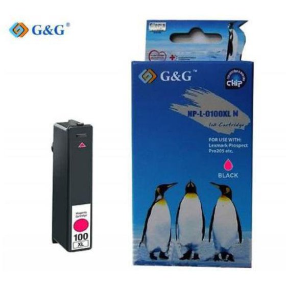 G & G ������� LEXMARK 100 XL - MAGENTA