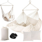 Gardlov Swing - Hanging Chair 210cm Beige - (18834-0)