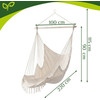 Gardlov Swing - Hanging Chair 210cm Beige - (18834-0)