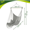 Gardlov Swing - Hanging Chair 210cm Gray - (18835-0)
