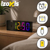 Izoxis Alarm Clock - Colorful Led Clock - (19048-0)
