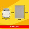 Kruzzel Hamster - Pillow With Blanket 2 In 1 25638 - (18678-0)