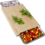 Ruhhy Bamboo Board With Containers 25707 - (18752-0)