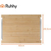 Ruhhy Bamboo Board With Containers 25707 - (18752-0)