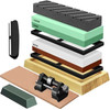 Ruhhy Sharpener For Kitchen Knives Chisels Water Stone Sharpening Stone + Strap 23763 - (17511-0)