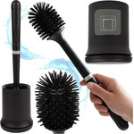Ruhhy Silicone Bathroom Brush Black 25882 - (18537-0)