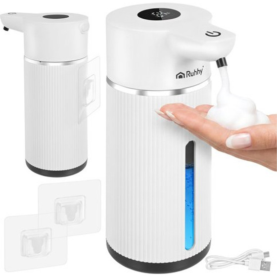 Ruhhy Touchless Soap Dispenser 420ml White - (19005-0)