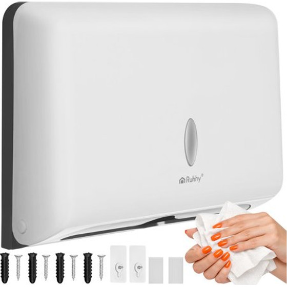 Ruhhy White Paper Towel Dispenser - (18909-0)
