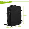 Trizand Black Hiking Backpack 42x32x40cm - (19027-0)