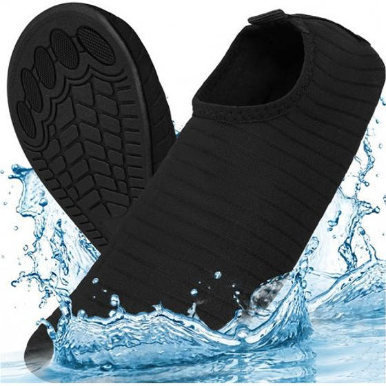Trizand Black Water Shoes - Size 45 - (19037-0)