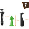 Bigstren Silicone Spatulas And Tips - 14 pcs. Bigstreen - (18947-0)