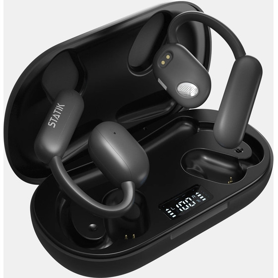 STATIK Aktive ��������� True Wireless Open Bluetooth Earbuds Black - (PUP-0705-BLK)