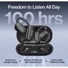 STATIK Aktive ��������� True Wireless Open Bluetooth Earbuds Black - (PUP-0705-BLK)