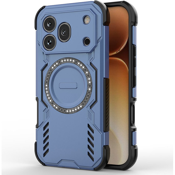 Techsuit - Armormag Case - Honor 600 Pro - Blue