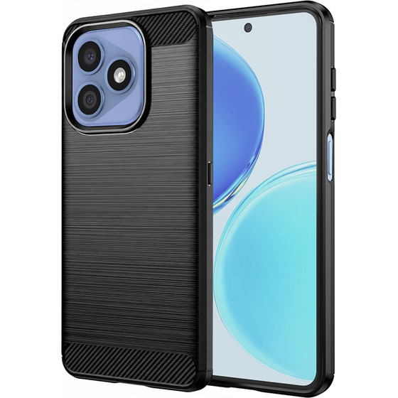 Techsuit - Carbon Silicone - Honor X8d - Black