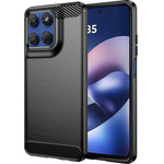 Techsuit - Carbon Silicone - Motorola Moto G37 / G37 Power / G47 / G57 Power / G67 Power - Black