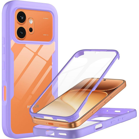 Techsuit - Colorverse 360 Series + Screen Protector - Honor 600 / 600 Pro - Purple