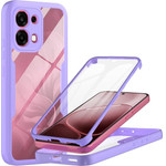 Techsuit - Colorverse 360 Series + Screen Protector - Oppo A6 Pro 4G / A6 Pro 5G - Purple