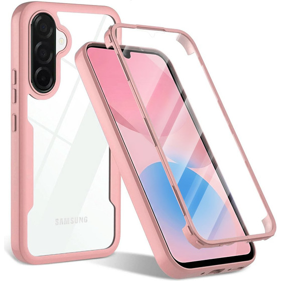 Techsuit - Colorverse 360 Series + Screen Protector - Samsung Galaxy A27 5G - Pink