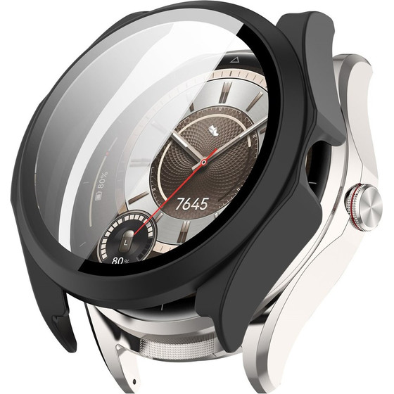 Techsuit - Defense360 Pro + Screen Protector - Huawei Watch Buds 2 - Black