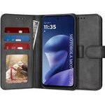 Techsuit - Diary Book - Motorola Moto G37 / G37 Power / G47 - Black