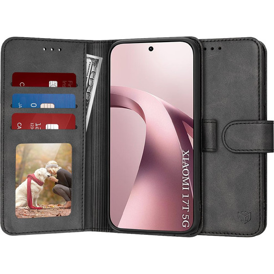 Techsuit - Diary Book - Xiaomi 17T - Black