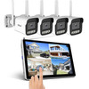 SriHome 5MP Wireless Camera Kit With 10' Touch Screen Monitor - (NVS010-4IPC065)