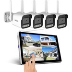 SriHome 5MP Wireless Camera Kit With 10' Touch Screen Monitor - (NVS010-4IPC065)