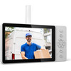 SriHome Wireless Video Intercom System Doorbell Camera 4MP Hd Wifi White - (SH054)